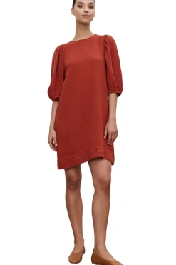 Velvet Karina Cotton Gauze Dress