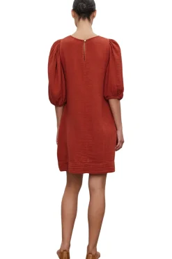 Velvet Karina Cotton Gauze Dress