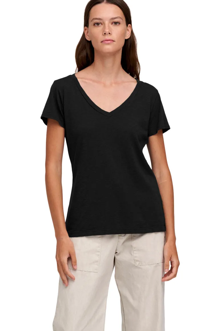 Velvet Lilith V-neck Tee