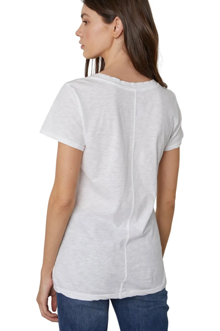 Velvet Lilith V-neck Tee