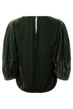 Velvet Nancy Silk Velvet Top