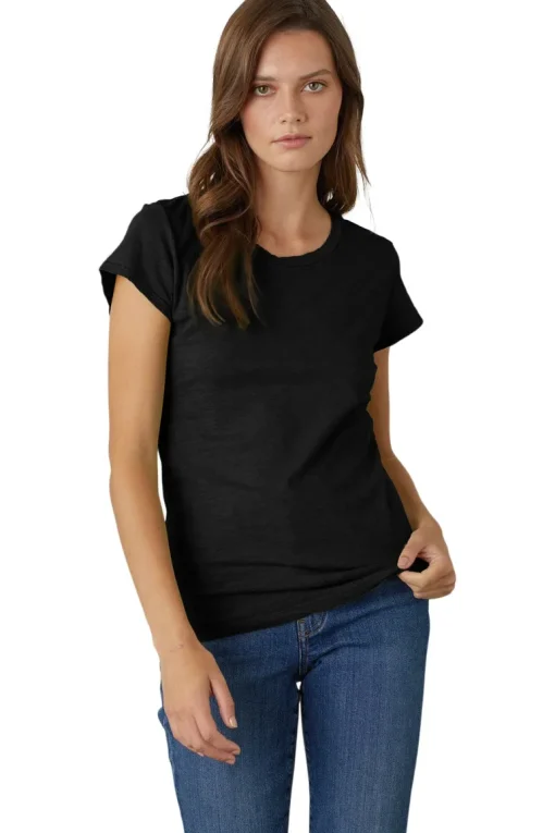 Velvet Odelia Cotton Scoop Neck Tee