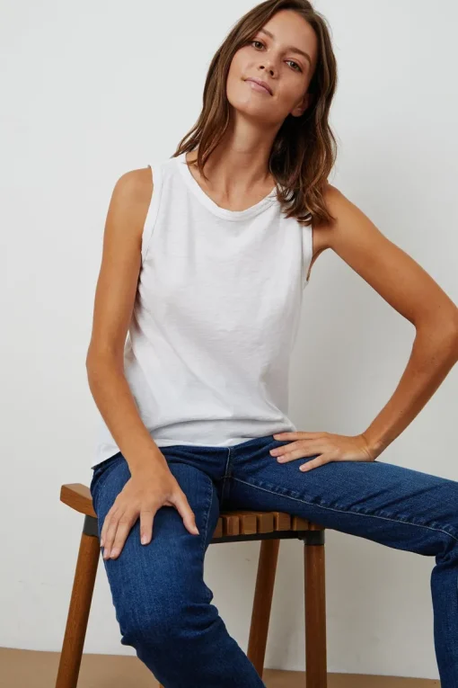 Velvet Taurus Sleeveless Muscle Tank
