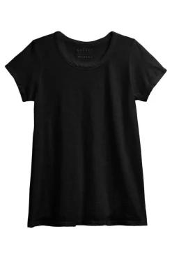 Velvet Tilly Cotton Slub Short Sleeve Crewneck T-shirt