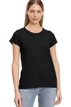 Velvet Tilly Cotton Slub Short Sleeve Crewneck T-shirt