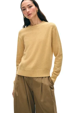 White & Warren Cashmere Crewneck Sweater