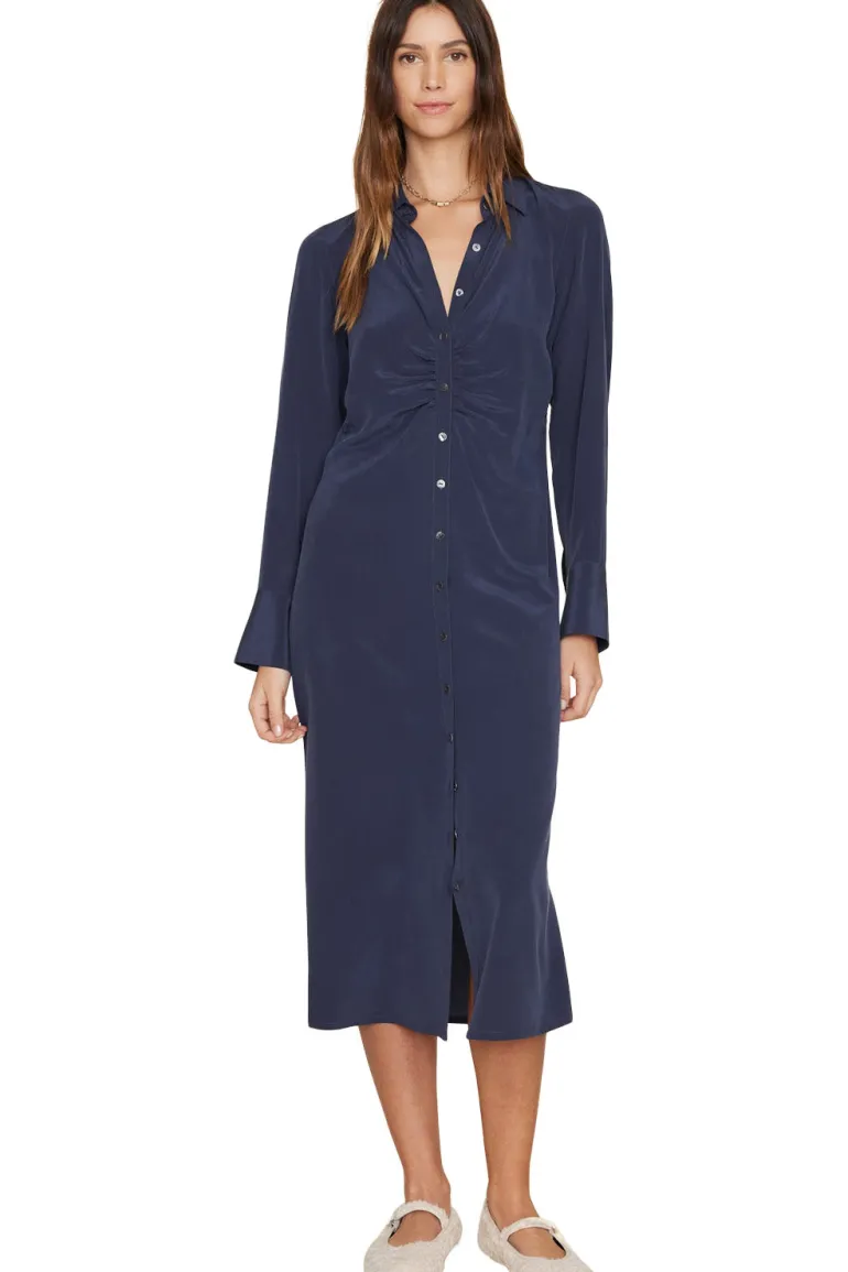 Xirena Banks Dress in Navy