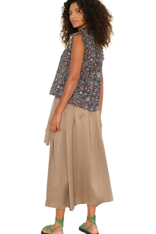 Xirena Glenda Skirt in Cool Bronze