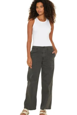 Xirena Morleigh Twill Pant in Carbon