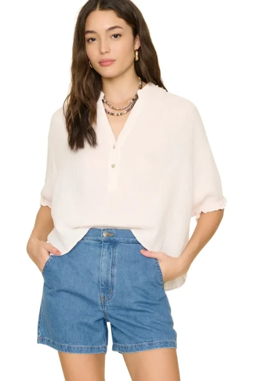 Xirena Taye Top in Pale Petal