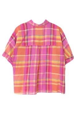 Xirena Teddy Shirt in Coral Blaze