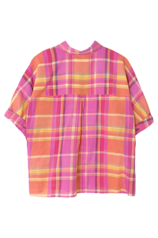 Xirena Teddy Shirt in Coral Blaze