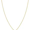 Zoe Chicco Diamond Solitaire Bead Necklace in Yellow Gold
